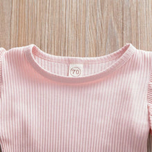 Laney Ruffled Romper Set