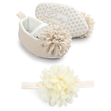 Ruffled Baby Shoes and Headband