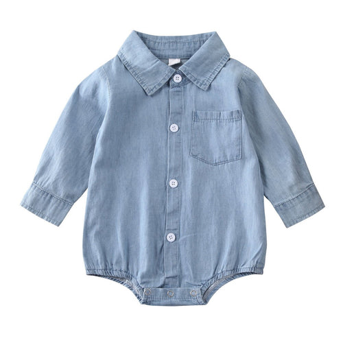 Asher Denim Bodysuit
