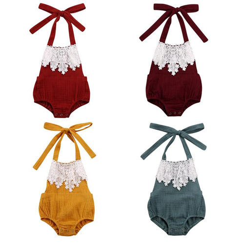 Emmeline Linen Romper