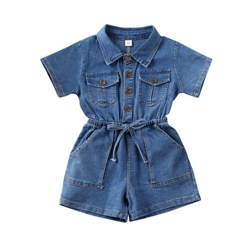 Madeleine Denim Romper