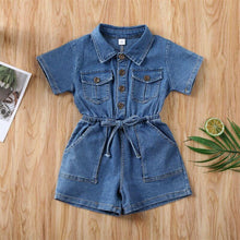 Madeleine Denim Romper