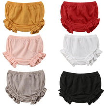Ruffle Linen Bloomers