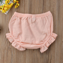 Ruffle Linen Bloomers