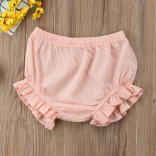 Ruffle Linen Bloomers