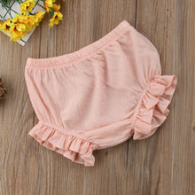 Ruffle Linen Bloomers