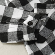 Angelina Plaid Shirt Dress