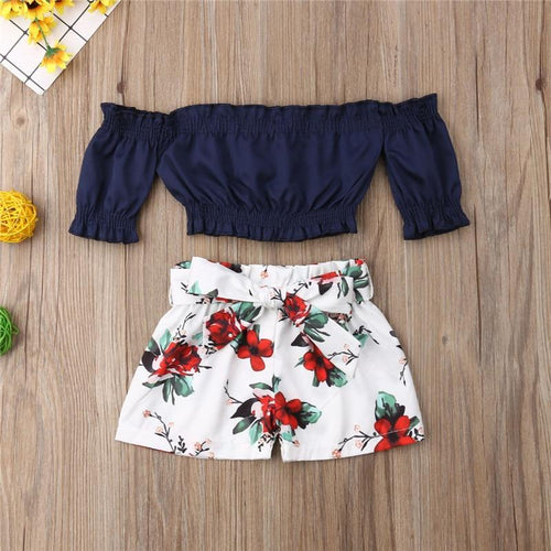 Gianna Crop Top Set
