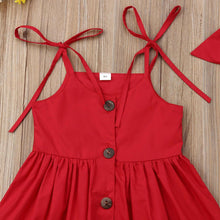 Button Down Trendy Toddler Dress