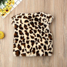 Leopard Faux Fur Vest
