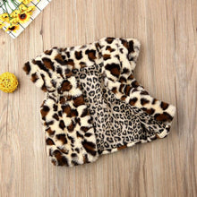 Leopard Faux Fur Vest