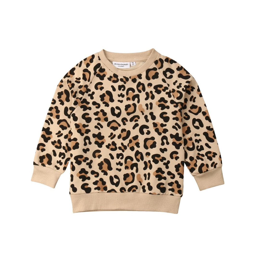 Keira Leopard Sass Top