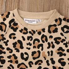 Keira Leopard Sass Top
