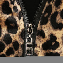 Leopard Baseball Jacket