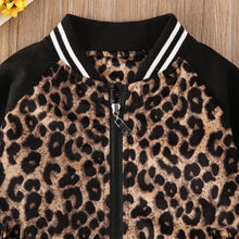 Leopard Baseball Jacket