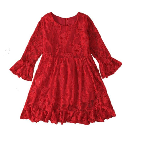 Rose Lace Dress