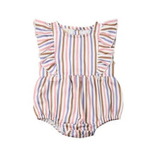Briana Striped Romper