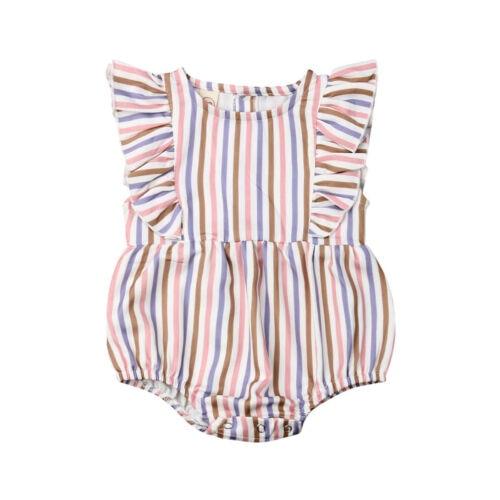 Briana Striped Romper