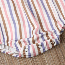 Briana Striped Romper