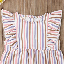 Briana Striped Romper