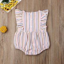 Briana Striped Romper