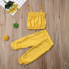 Mustard Toddler Two Piece Outfit