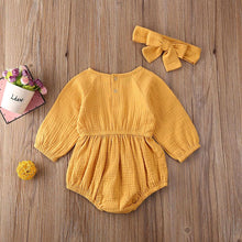 Journey Mustard Romper