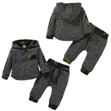 Elijah Camo Trim Outfit