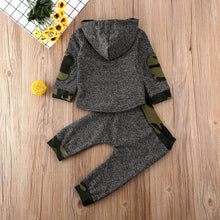 Elijah Camo Trim Outfit