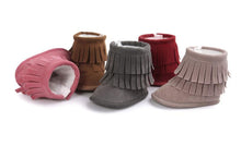 Fringe Fur Baby Shoes
