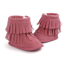 Fringe Fur Baby Shoes