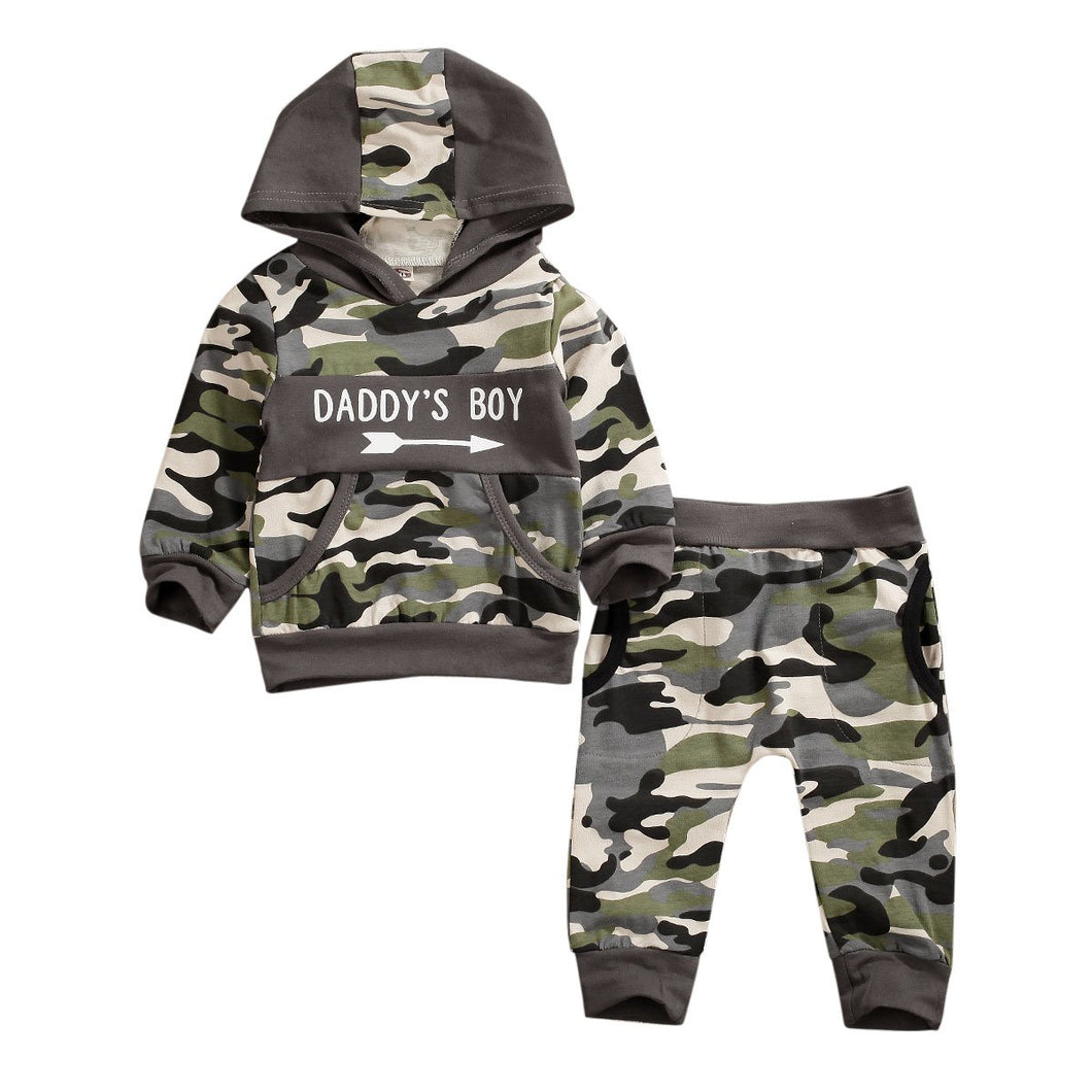 Daddy's Boy Camo Outfit
