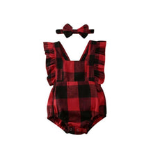 Reese Buffalo Plaid Romper