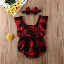 Reese Buffalo Plaid Romper