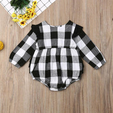 Trendy Plaid Romper