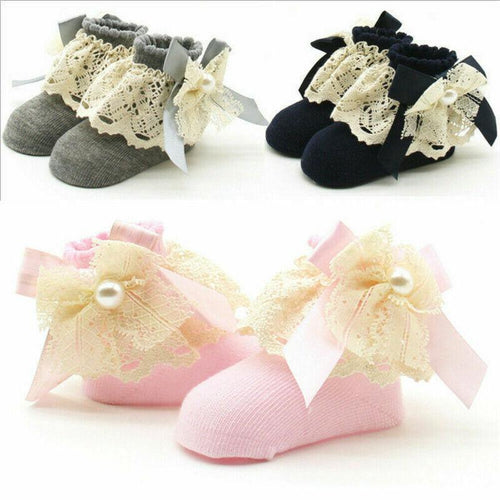 Fancy Ruffle Baby Socks