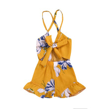 Iris Mustard Romper