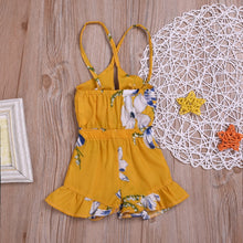 Iris Mustard Romper