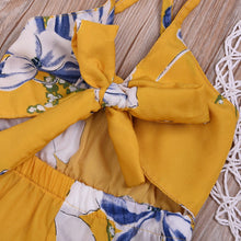 Iris Mustard Romper