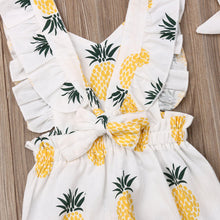 Pineapple Baby Girl Pants Romper