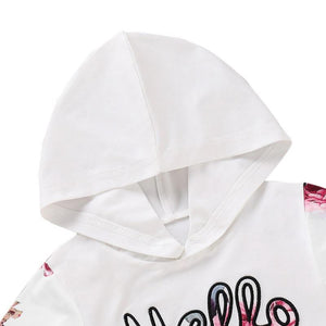 Hello Hooded Set