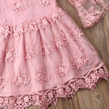 Pink and Lace Dress