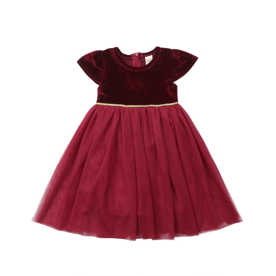 Leilani Velour Dress