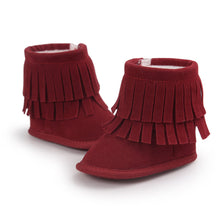 Fringe Fur Baby Shoes
