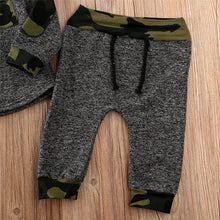 Elijah Camo Trim Outfit