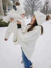 Mom and Me Beanie - Cream