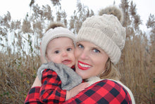 Mom and Me Beanie - Khaki