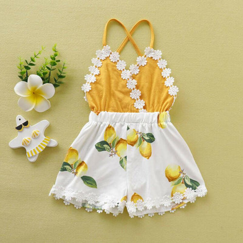 Sunshine and Lemon Romper