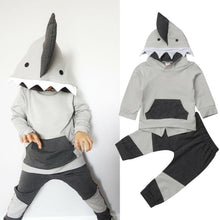 Shark Hooded Baby Outfit