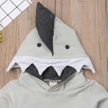 Shark Hooded Baby Outfit
